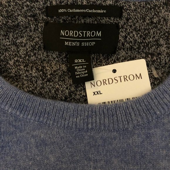 NORDSTROM MEN'S SHOP Cashmere Crewneck Sweater - Picture 7 of 8